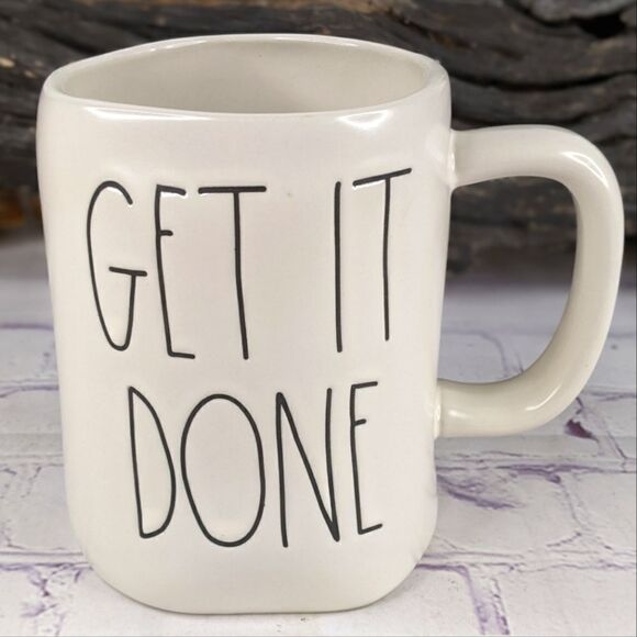 Rae Dunn GET IT DONE Ceramic Mug - Picture 1 of 6